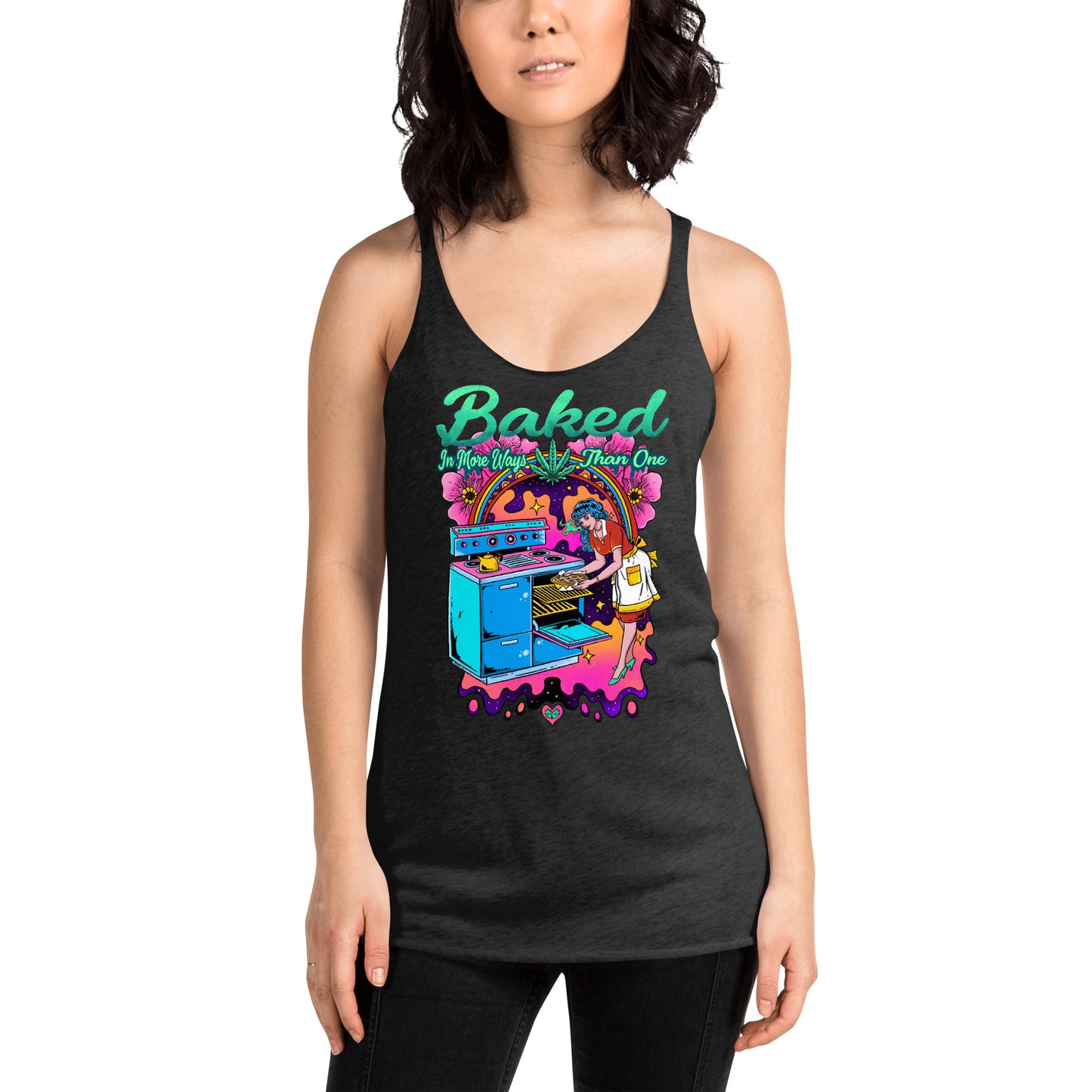 Baked In More Ways Than One Women's Racerback Tank